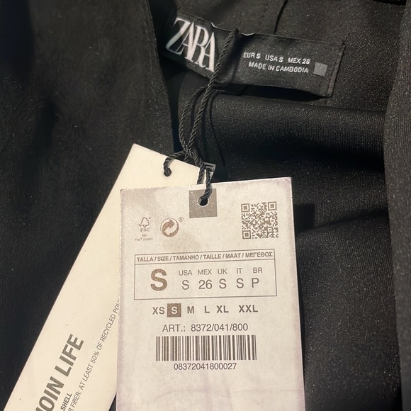 Zara faux jacket✨ - Picture 7 of 8